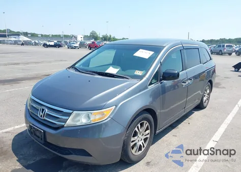 2012 Honda Odyssey Ex from USA, damaged, VIN 5FNRL5H4XCB005831